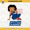 Betty Boop New York Giants Football SVG PNG DXF EPS Files