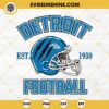 Detroit Lions Est 1930 SVG PNG EPS DXF File