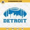 Detroit Lions Football SVG PNG EPS DXF File