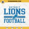 Detroit Lions Football Vintage SVG PNG EPS DXF File