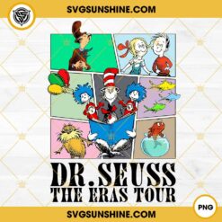 Dr Seuss The Eras Tour PNG, In My Teaching Era PNG, Dr Seuss Thing 1 Thing 2 PNG