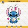 Easter Bunny Stitch Happy Easter SVG, Easter Egg SVG, Rabbit Stitch SVG