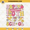 Happy 100th Days Of School SVG, 100 Days Teacher SVG, Sunflowers 100 Days School SVG