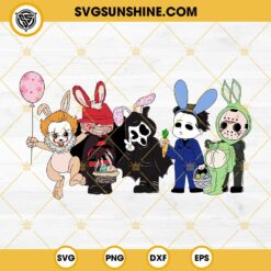 Horror Character Happy Easter SVG PNG DXF EPS Files