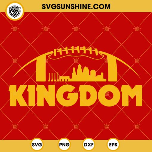 KC Kingdom SVG, Kansas City Chiefs SVG PNG EPS DXF File