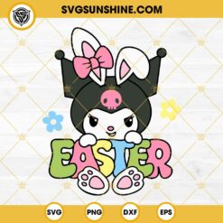 Kuromi Bunny Easter SVG, Easter Egg SVG, Kuromi Cute SVG