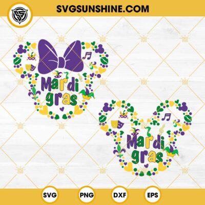 disney mardi gras svg