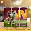 Washington Commanders Football Snoopy 3D 20oz Tumbler Wrap PNG File