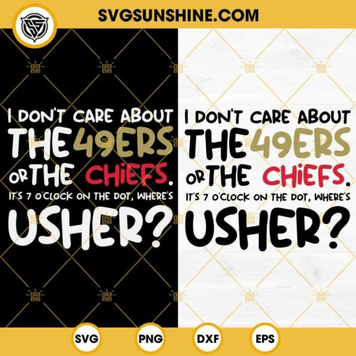 Where’s Usher Halftime Show SVG, Where’s Usher Super Bowl LVIII SVG PNG EPS DXF File