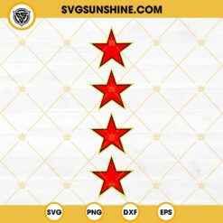 Kansas City Chiefs Star SVG PNG DXF EPS Cut Files