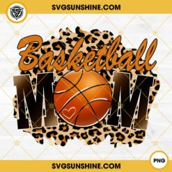 Basketball MOM Leopard PNG Files