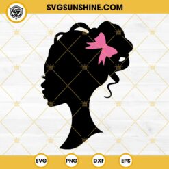 African American Queen Silhouette SVG, Black Woman SVG PNG DXF EPS