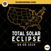America Total Solar Eclipse PNG, Totality Eclipse USA PNG