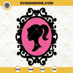 Barbie Doll Mirrow SVG PNG DXF EPS Files