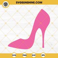 Barbie Pink Shoes SVG PNG DXF EPS Files