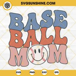 Baseball Mom SVG, Baseball Mother SVG PNG DXF EPS Files