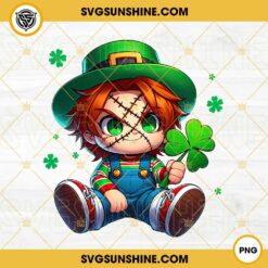 Feeling Lucky Horror Movie Character Patrick Day PNG Bundle