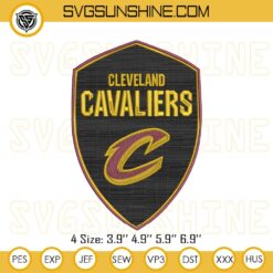 Cleveland Cavaliers Logo Embroidery Designs