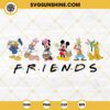 Disney Friends Easter Day SVG, Mickey Mouse And Friends Easter Eggs SVG, Easter Bunny 2024 SVG