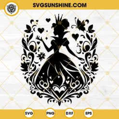 Disney Princess Cinderella SVG PNG DXF EPS Cut Files For Cricut Silhouette