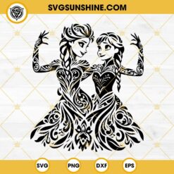 Cruella de Vil SVG, Mandala Zentangle SVG, 101 Dalmatians SVG