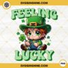 Feeling Lucky Chucky PNG, Chucky Happy St Patrick Day PNG