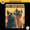 Funny Cats Total Solar Eclipse 2024 PNG, Cats Eclipse 2024 PNG