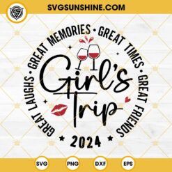 Girls Trip Kiss SVG, Girls Trip 2024 SVG PNG DXF EPS