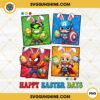 Happy Easter Days Superheroes PNG, Marvel Superheroes Bunny Easter PNG