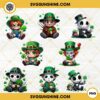 Horror Characters Happy St Patrick Day PNG Bundle