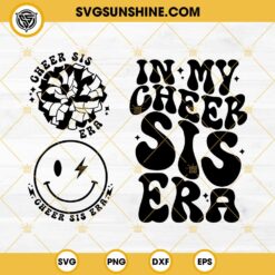 In My Cheer Sis Era SVG, Cheer Sister Era SVG