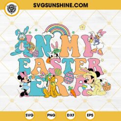In My Easter Era Disney SVG, Cute Mouse And Friends Easter Bunny SVG PNG