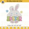 Kawaii Cinnamoroll Easter Bunny Embroidery Designs, Hello Kitty Character Happy Easter Day Embroidery Files