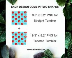 Dr Seuss Cat In The Hat 20oz Tumbler Wrap PNG File