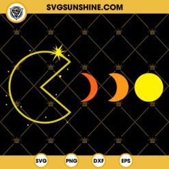 Total Solar Eclipse April 8 2024 SVG