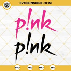 Pink Summer Carnival 2024 SVG, Pink World Tour 2024 SVG PNG DXF EPS Files