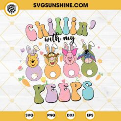 Disney Easter Peeps SVG Bundle, Disney Happy Easter Day SVG, Mickey Mouse And Friends Bunny Peeps SVG