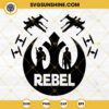 Star Wars Rebel SVG, Star Wars Republic Rebels SVG PNG DXF EPS