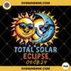 Sun And Moon Total Solar Eclipse 2024 PNG, Chasing the Total Solar Eclipse 2024 PNG 2