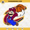 Super Mario NBA Cleveland Cavaliers SVG PNG DXF EPS FIle