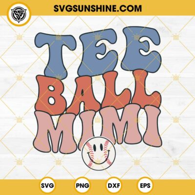 Tee Ball Mini SVG, Tee Ball SVG PNG DXF EPS Files