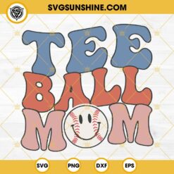 Tee Ball Mom SVG, Tee Ball SVG PNG DXF EPS Files