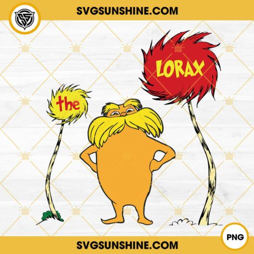 The Lorax PNG, Dr Seuss Characters PNG, Dr Seuss Day PNG