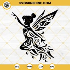 Tinker Bell SVG PNG DXF EPS Cut Files For Cricut Silhouette