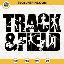 Track And Field SVG PNG DXF EPS Files
