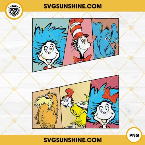 Custom Name Dr Seuss PNG, Cat In The Hat PNG, Read Across America PNG