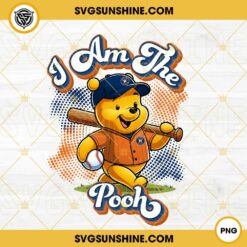 Winnie The Pooh Houston Astros Baseball PNG Design File