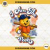 Winnie The Pooh New York Mets Baseball PNG Design File