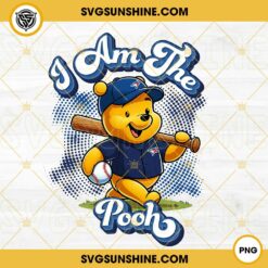 Winnie The Pooh St Louis Cardinals Baseball PNG Design File