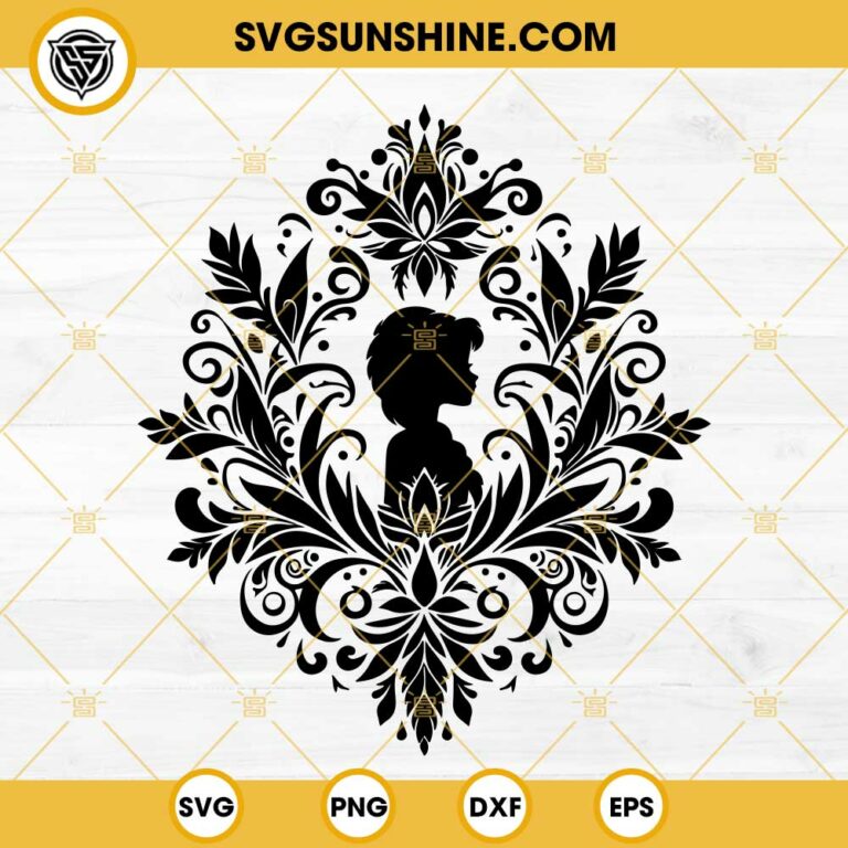 Anna Frozen Mandala SVG, Anna Zentangle SVG, Anna SVG